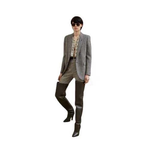 Saint Laurent Prince Of Wales Bermuda Shorts