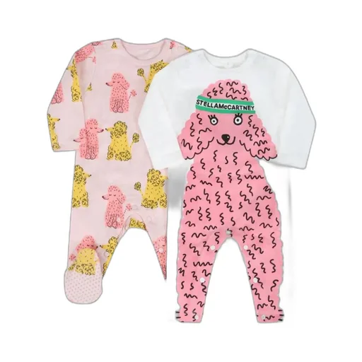 Stella Mccartney Kids Poodle Printed Baby Onesie