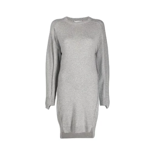 Seam-Detail Knitted Dress