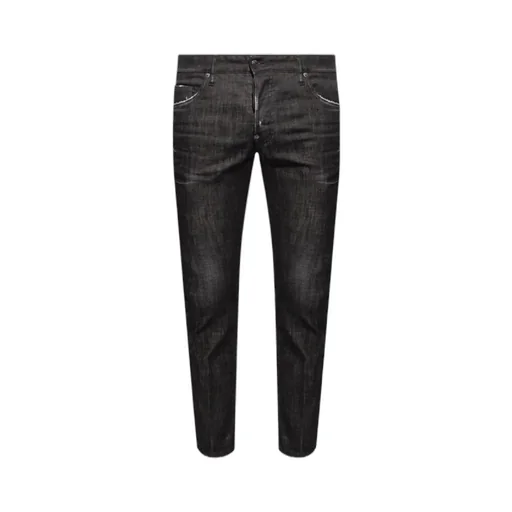 Distressed-Effect Skinny Jeans