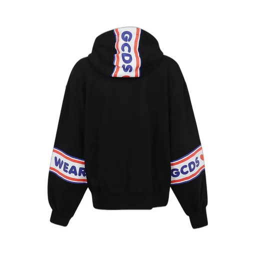 Gcds Logo Tape Printed Hoodie