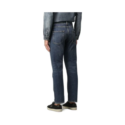 Cotton Straight Jeans