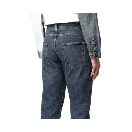 Cotton Straight Jeans