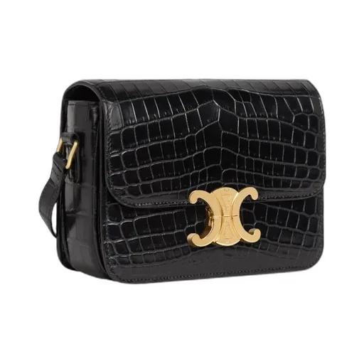 Teen Triomphe Bag In Crocodile