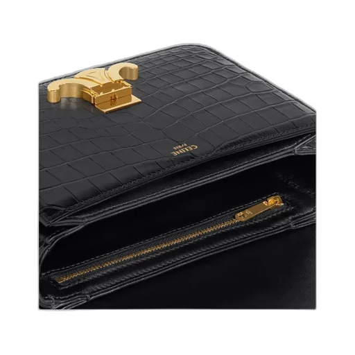 Teen Triomphe Bag In Crocodile