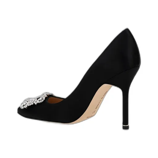 Buckle-Detail Stiletto Pumps