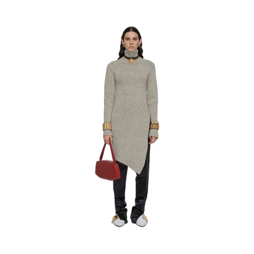 Jil Sander Roll-Neck Asymmetric Jumper