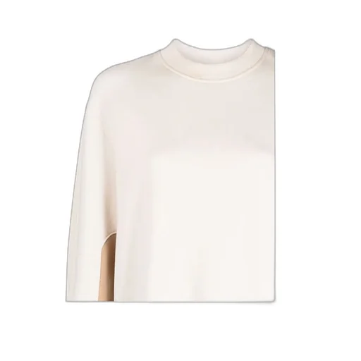 Stella Mccartney Logo Printed Panelled Sweatshirt