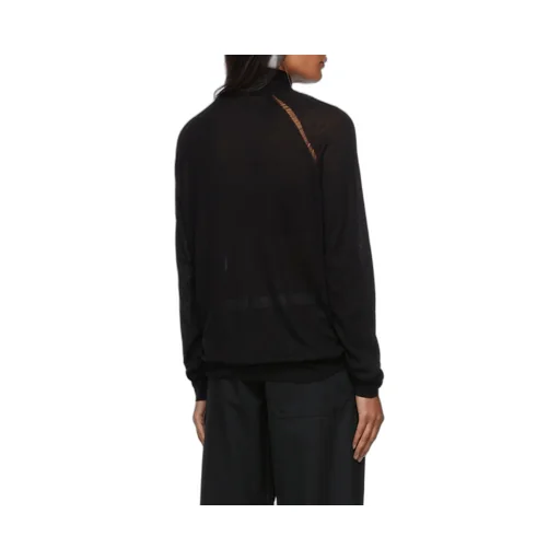Ann Demeulemeester Turtleneck Distressed Jumper