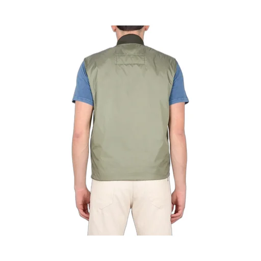 Fay Logo-Detailed Zipped Gilet