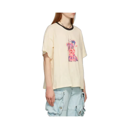 We11Done Monster Print Crewneck T-Shirt