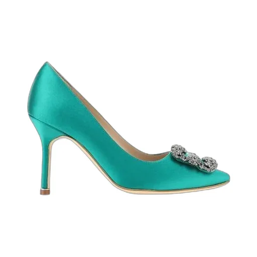 Hangisi Jewel-Buckle Pumps