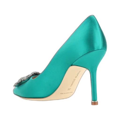 Hangisi Jewel-Buckle Pumps