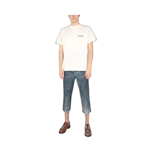 Sunnei Straight Cropped Straight Pants