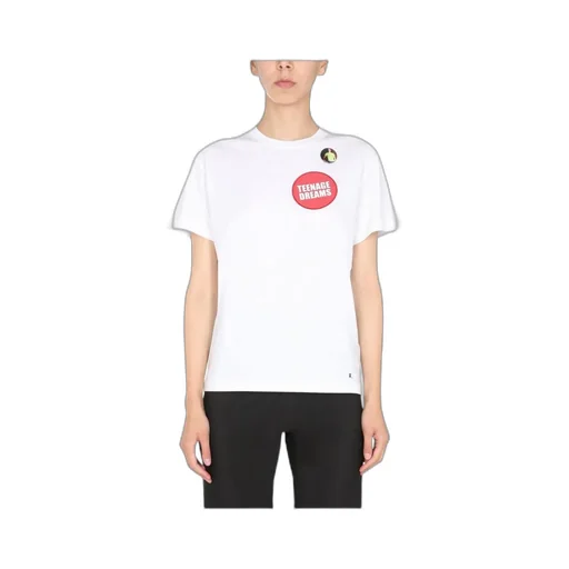Teenage Dreams-Patch Cotton T-Shirt