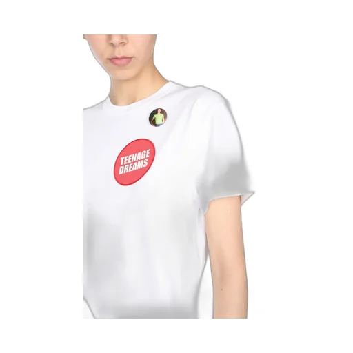 Teenage Dreams-Patch Cotton T-Shirt