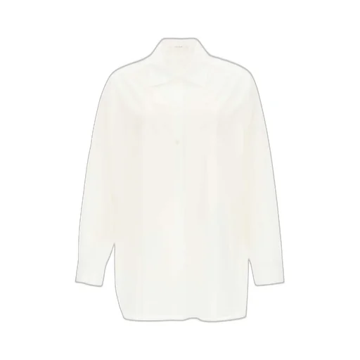 The Row Luka Curved Hem Shirt