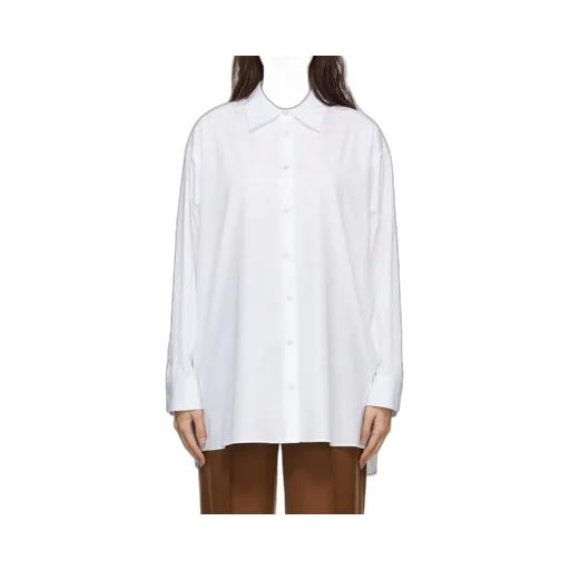 The Row Luka Curved Hem Shirt