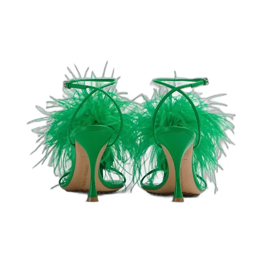 Bottega Veneta Feather Dot Sandals