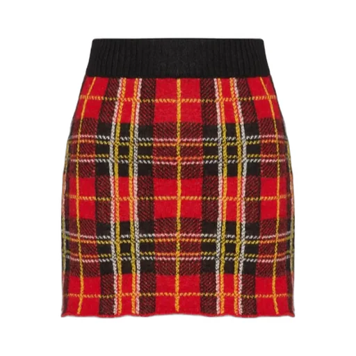Plaid Mini Skirt