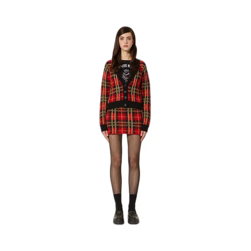 Plaid Mini Skirt