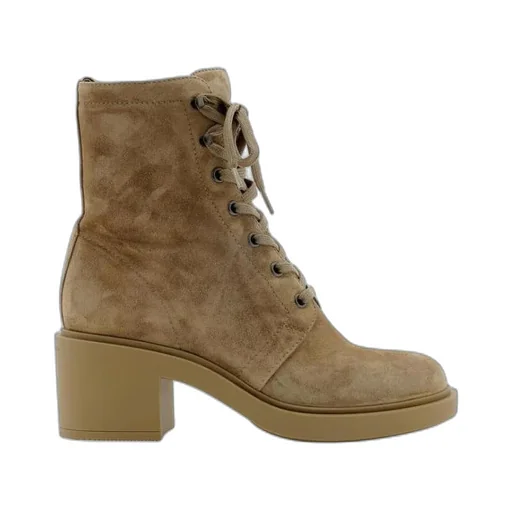 Suede Leather And Ankle Boots