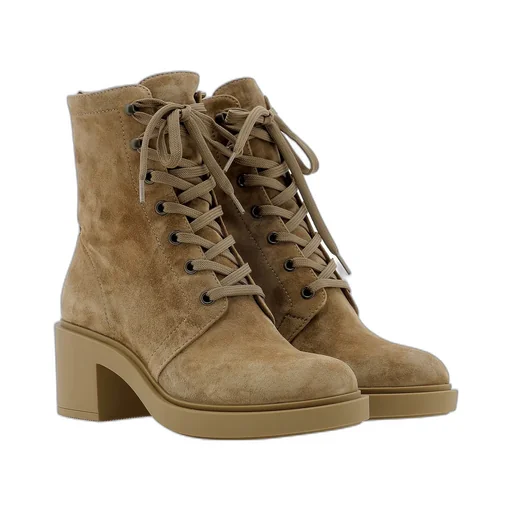 Suede Leather And Ankle Boots