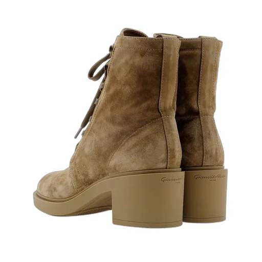 Suede Leather And Ankle Boots