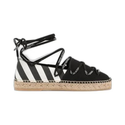 Off-White Arrows Lace-Up Espadrilles