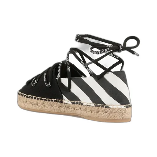 Off-White Arrows Lace-Up Espadrilles
