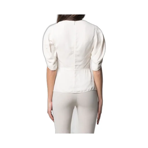 Melody V-Neck Peplum Blouse