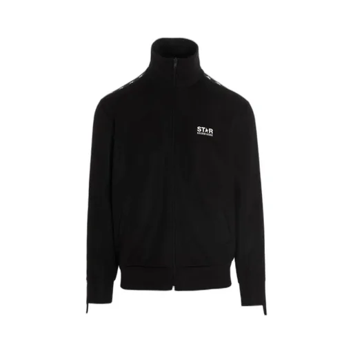 Golden Goose Deluxe Brand Star Tape Zipped Jacket