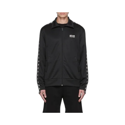 Golden Goose Deluxe Brand Star Tape Zipped Jacket