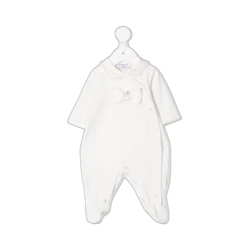 Logo-Embellished Bow-Detail Pyjamas