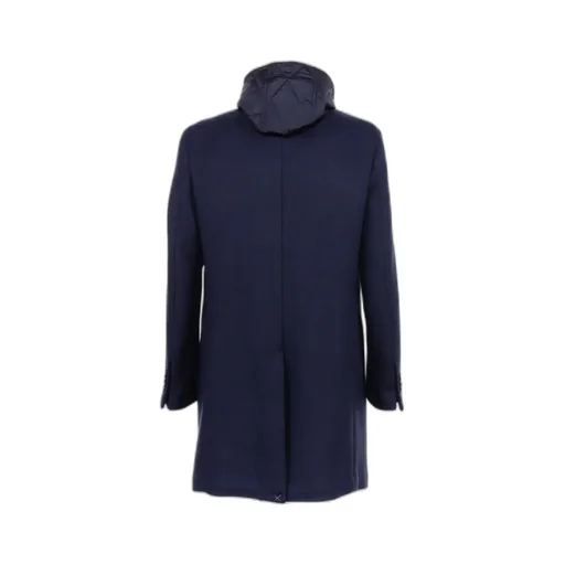Detachable Lining Single-Breasted Coat