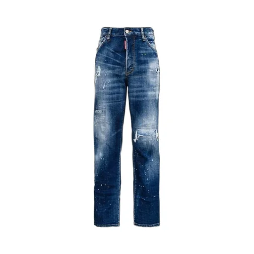 Distressed Boyfriend Jeans