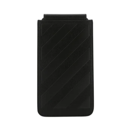 Off-White Diagonal Stripe Lanyard Phone Holder
