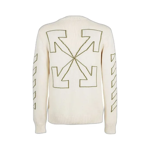 Arrows Long-Sleeve Knitted Jumper