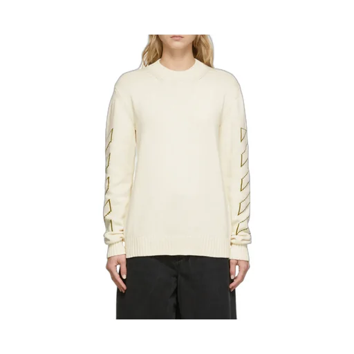 Arrows Long-Sleeve Knitted Jumper