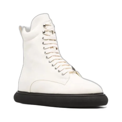 The Attico Selene Lace-Up Ankle Boots