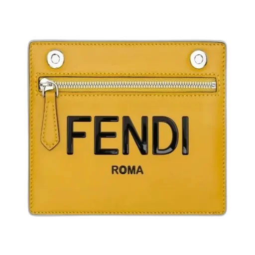 Yellow Leather Pocket