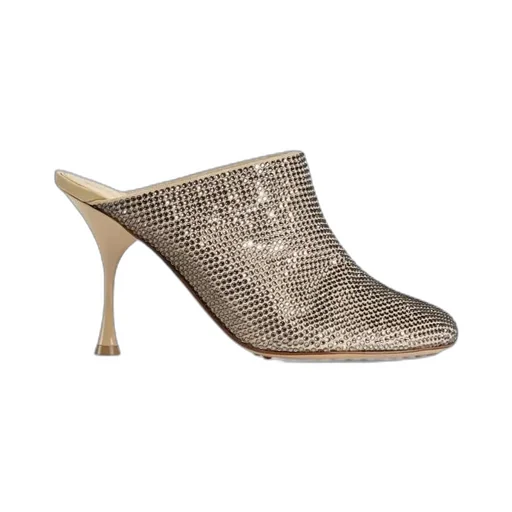 Bottega Veneta Dot Sock Embellished Mules