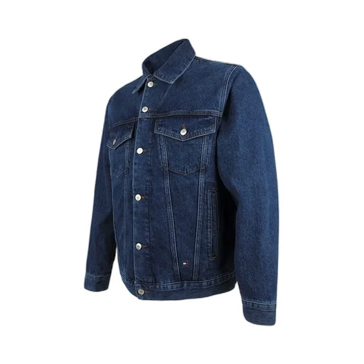Washing Effect Denim Jacket