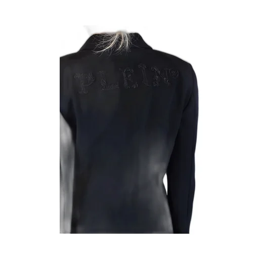 Notched-Lapels Single-Breasted Blazer