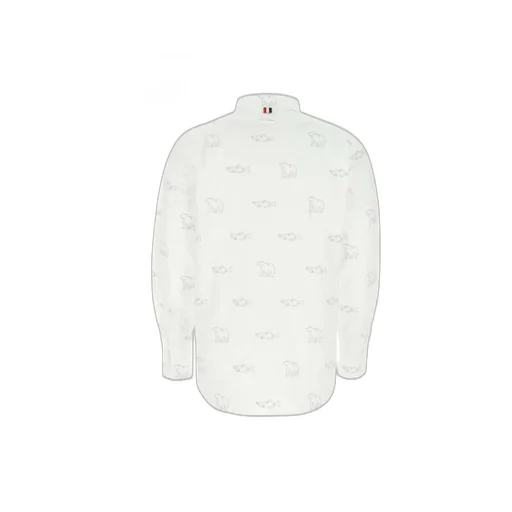 Animal-Embroidered Long-Sleeve Shirt