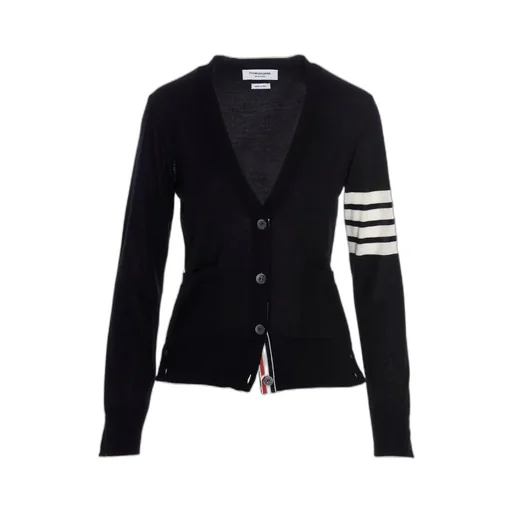 Thom Browne 4 Bar V-Neck Cardigan