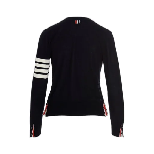 Thom Browne 4 Bar V-Neck Cardigan