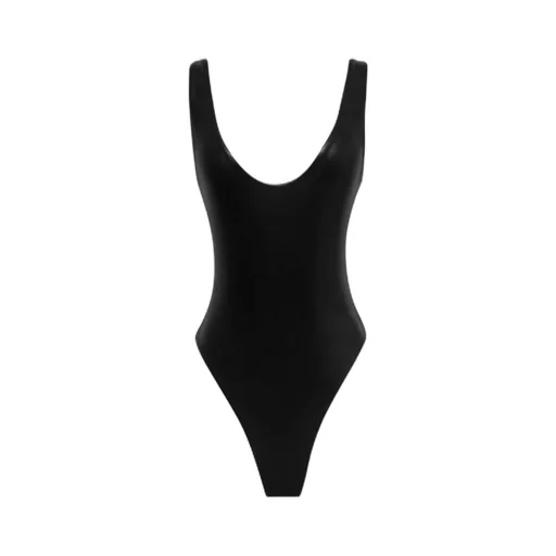 Metallic Lamé Jersey Sleeveless Body