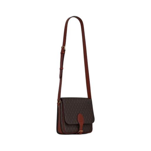 Monogram-Print Messenger Bag