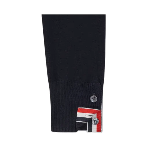 Thom Browne 4-Bar Ribbed Knit Sweater